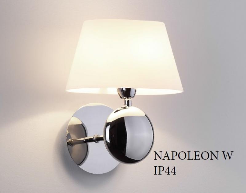 Aplica de perete, IP44, Napoleon alb W0121 MX, corpuri de iluminat, lustre